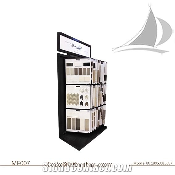 Mf007-Mosaic Tile Display Shelf
