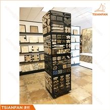 New Style Exquisite Stone Display Rack High Quality Custom Stone Showing Stand