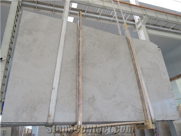 China Wooden Marble Quarry Owner Polished White Wood Grain Marble Cross Cut Slab Sft31038