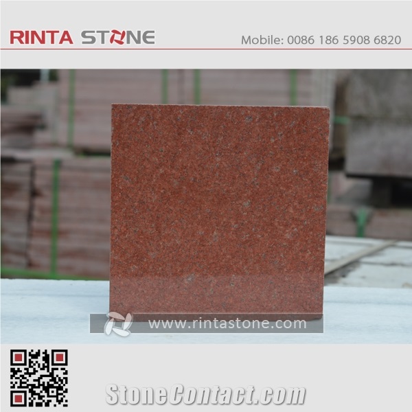 Asian Red Granite China Natural Dark Sichuan Red Cheap Stone Thin Tiles