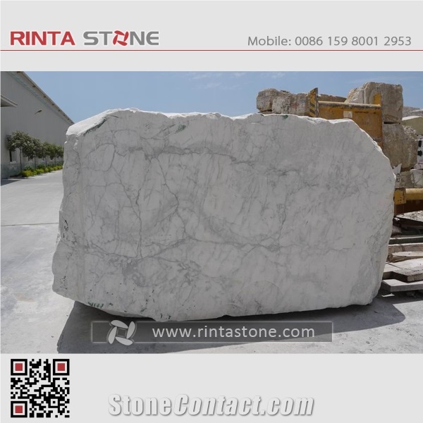 Bianco Carrara White Marble Italy Extra Oro Ck Quarry Blocks