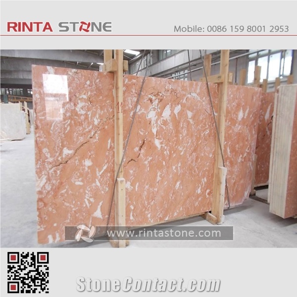 Diana Rosa Marble Natural Red Purple Violet and White Marble Slab Stone