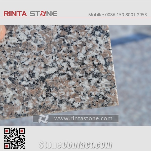 G362 Wulian Flower Granite Shandong Laizhou Grey Stone Slabs Tiles