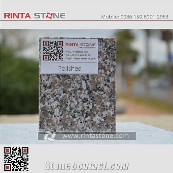 G362 Wulian Flower Granite Shandong Laizhou Grey Stone Slabs Tiles