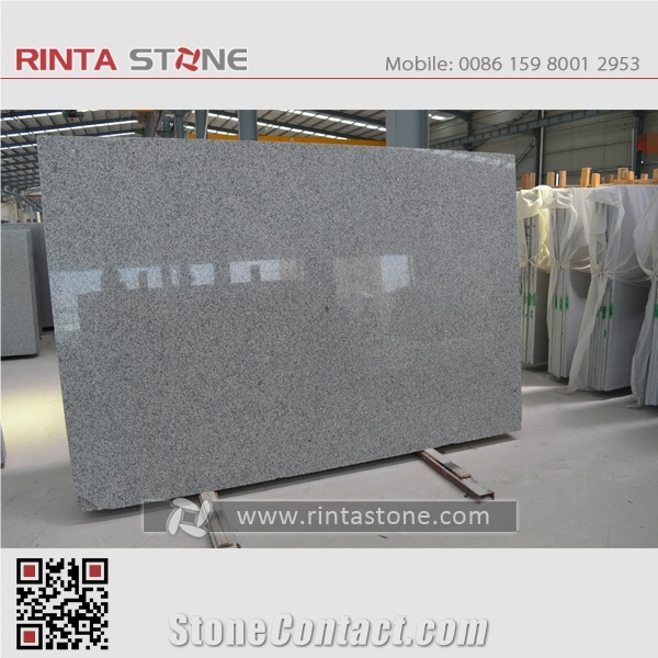 G602 China cheaper grey granite New padang impala snow gray stone cut to size tiles