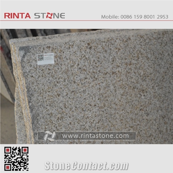 G682 China Natural Cheap Rusty Yellow Granite Shandong G3582 Polished Big Slab Slabs Thin Tiles