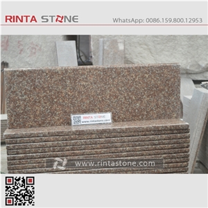 G687 Granite Peach Red Cherry Pink Imperial Cheapest Stone Stairs Steps