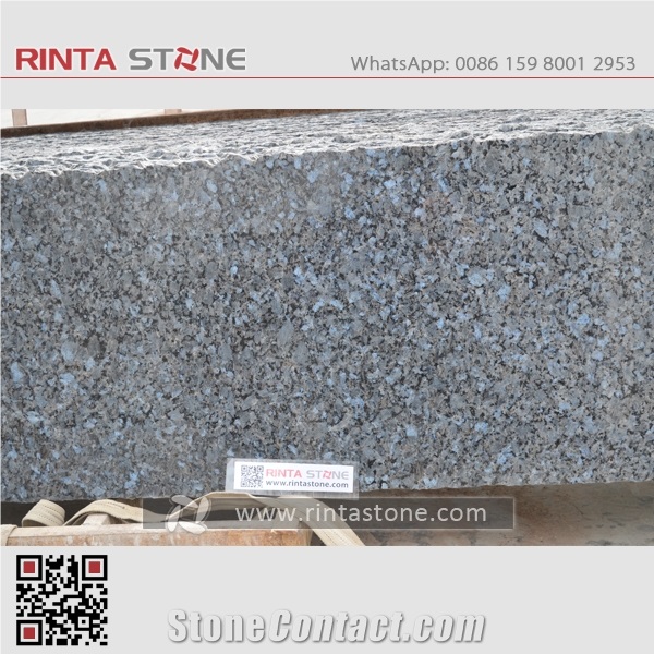 Lundhs Royal Blue Pearl Granite Norway Natural Luxury Marina Blue Labrador Stone Big Slab for Wall Floor Thin Tile Skirting