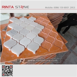 Marble Natural Stone Mosaic Tiles Rounded / Quadrangle / Sqare /Rectangle /Pentagon / Hexagon / Sexangle / Octagon / Irregular Shape