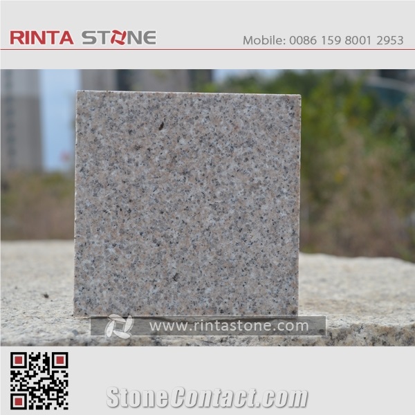 New G681 Granite Natural Pink Red Stone Slabs Tiles