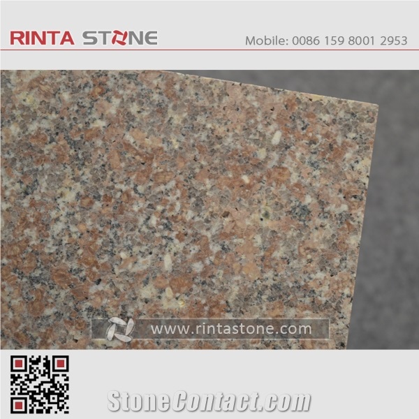 Peach Blossom Gutian Red Pink Flower Purse G356 Granite Cherry Imperial Stone Tiles Slabs