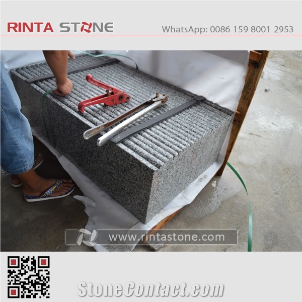 Rosa Beta G623 Granite Cheaper Gray Crystal Grey Stairs Riser Steps