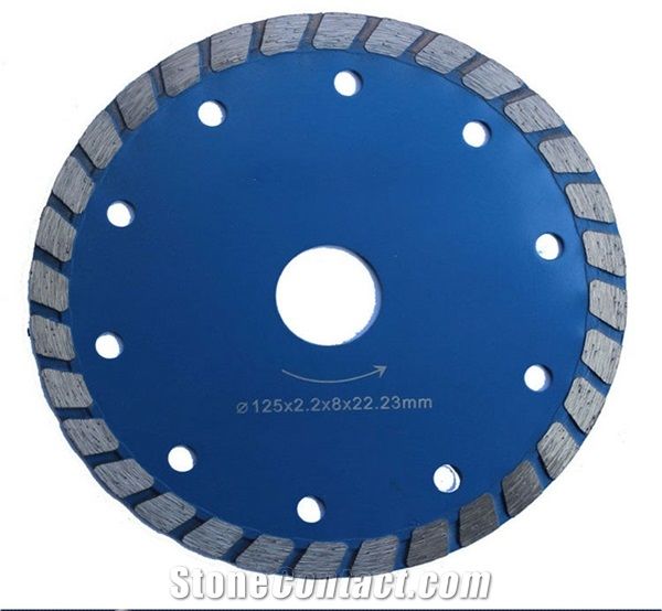 150mm Continuous Diamond Band Saw Blade with Turbo Type for Cutting Stone