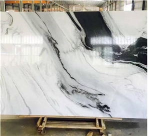 Panda White Marble Slabs a Quality for Unique Decorating