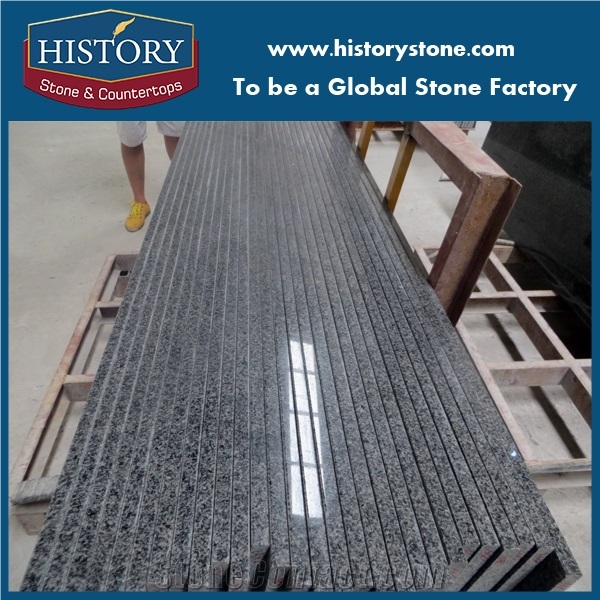 G654 Padding Dark Black Granite Countertops,China Black Granite Kitchen Tops,Cut-To-Size