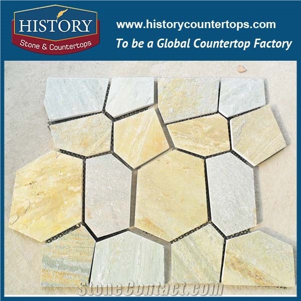Historystone Light Slate Flagstone for Garden or Yard Floor Using the Best Quality Stone