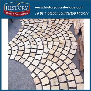 Historystone Slate Outdoor Floor Pavers French Pattern Using in Garden