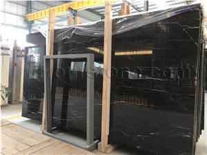St.Laurent Brown Marble Slabs , Guangxi Marble, Polished, Chinese Laurent Brown Marble, for Wall Covering, Floor Covering, Building and Decoration