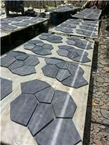 Beautiful High Quality Paving Walkway Flagstones Slate Tile for Outdoor