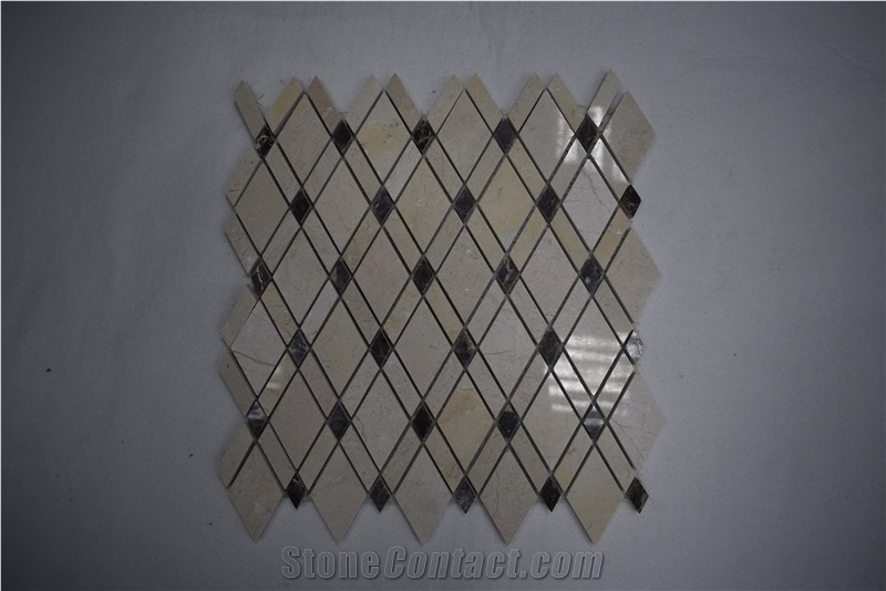 China Wholesale Variety Of Marble Floor Patterns Mosaic Tile