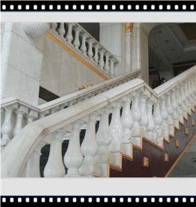 Hot Sale Villa Marble Landscaping Stone Granite Stair Handrail