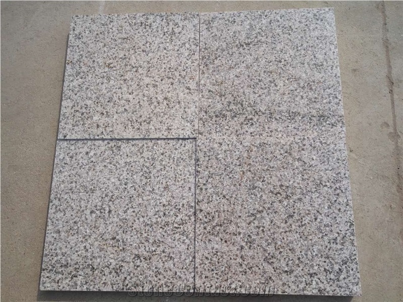 Hot Sales Stone Yellow Flamed / Polished G682 Paving Stone Slabs Rusty Granite Tile