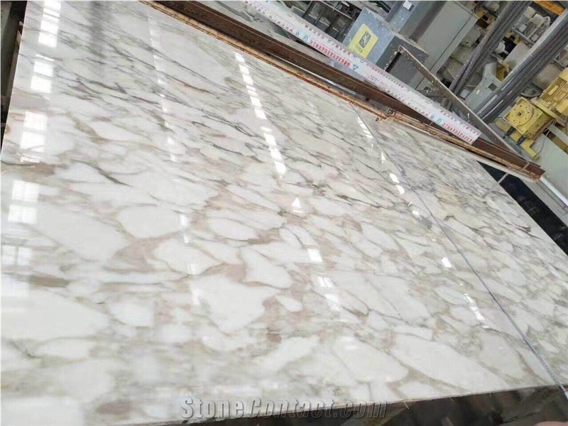 Calacatta Marble Tiles & Slabs, Italy White Marble