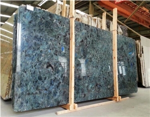 Labradorite Blue Granite Slabs,Lemurian Blue,Diamond Blue Granite Tiles & Slab