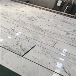 Areti White Marble Slab,Areti White Classic Marble&Areti Marble,Calacatta Lucina Marble Cut to Size for Wall Covering