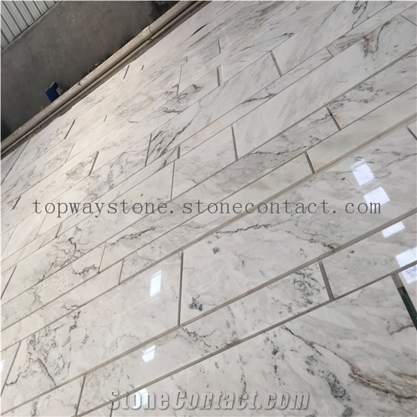 Areti White Marble Slab,Areti White Classic Marble&Areti Marble,Calacatta Lucina Marble Cut to Size for Wall Covering