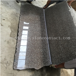 Chinese Cheap Granite Stone&G664 Slabs&Luoyuan Red Granite&Flooring Tiles &Luna Pearl Granite&Black Spots Brown Granite