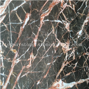 Chinese Marble Slabs&Red Marble Tiles&Polished Big Slabs&Azalea Red Marble&Cuckoo Red Azalea Marble&Brown Beauty Marble