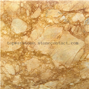 Gold Marble Big Slabs&Yellow Marble&New Polished Slabs&Floor Covering Tiles