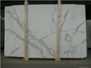 Calacatta Marble Slab & Tile, Italy White Marble