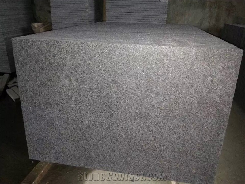 China G684 Fuding Black Granite/Black Granite Flamed Tiles