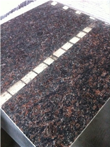 Indian Dark Tan Brown Granite 2cm/3cm Cut-To-Size Tiles
