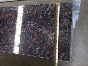 Indian Dark Tan Brown Granite Anti-Slip Stairs and Risers