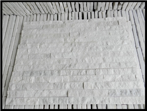 Black Quartzite Stone Veneer, Pure White Quartzite Stone Veneer, Cultured Wall Stone Cladding Panel for Sale