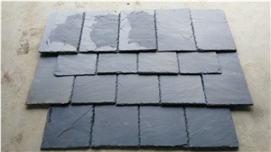 Chinese Black Antacid Roofing Slate Tiles