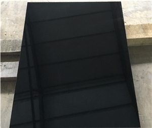 Hebei Natural Black Granite Polished Tiles