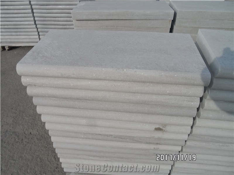 Natural White Quartzite Polished Slabs, Cheaper Price Good Quality White Quartzite Tiles