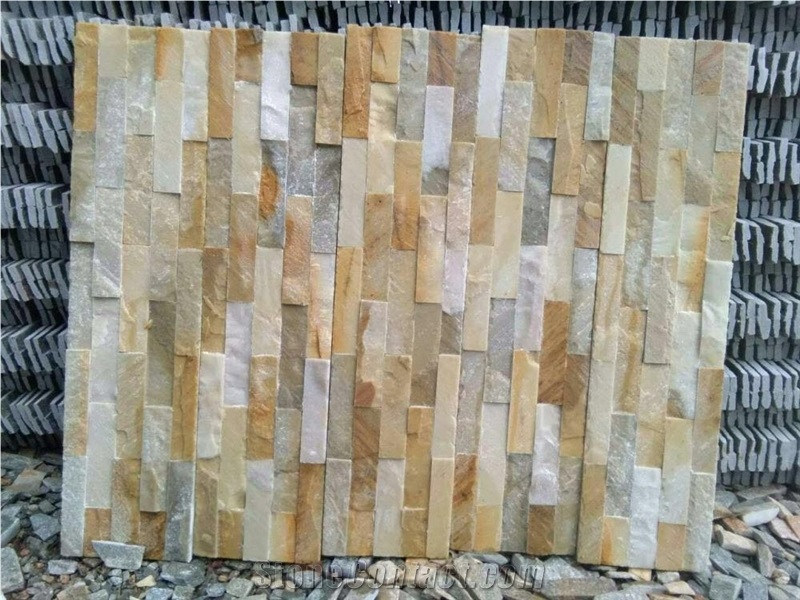 New Design Decorative Natural Slate Stacked Stone