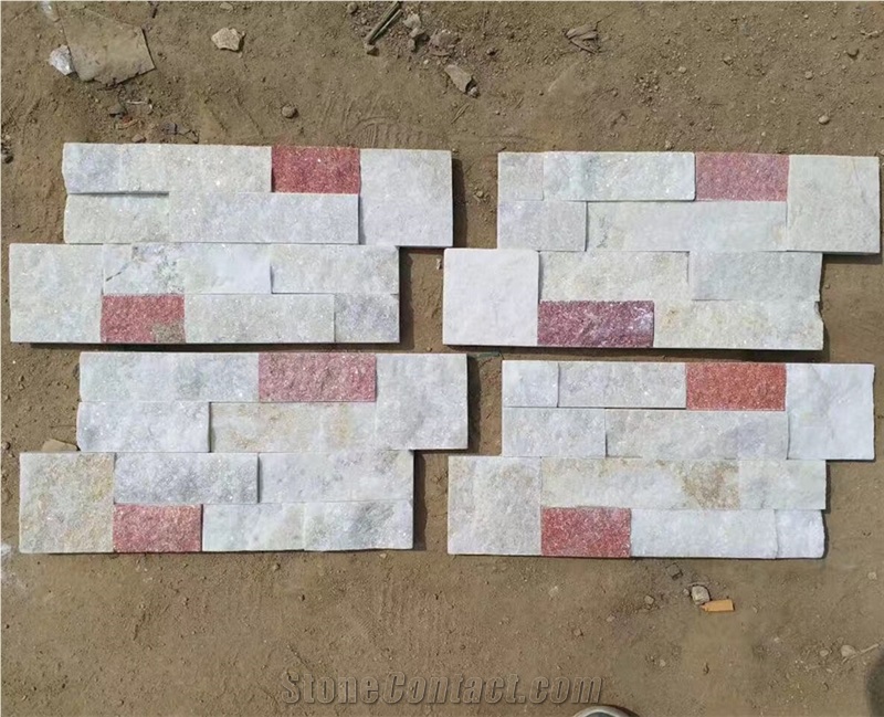 White Slate Wall Panel Cultured Stone