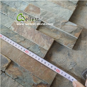 Rustic Slate Flexible Ledge Stone Flat Z Shape Tile and Corner