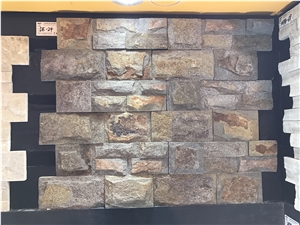Mushroom Surface Mixed Colors P014 40/20 Cultured Stone