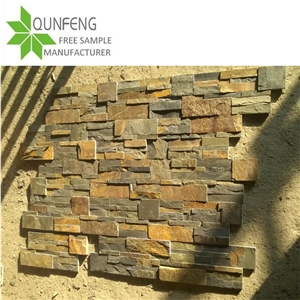 Exterior Decoration Flexible Natural Exterior Wall Rusty Slate Tiles
