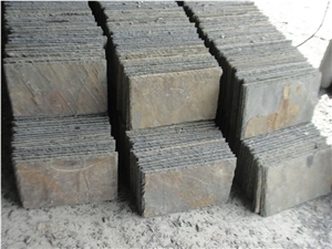 High Quality Rusty Ash Slate Roofing,Split Surface Roofing Tiles for Covering