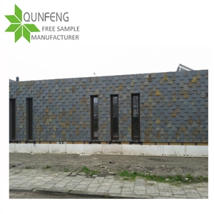 High Quality Rusty Slate Natural Stone Roofing Tiles for Roof Coating