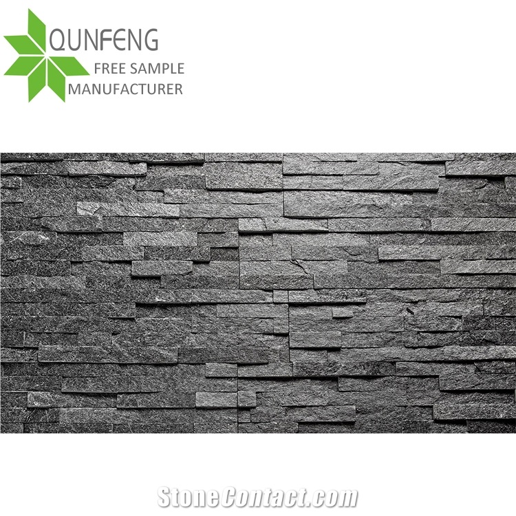 Hot Promoting Z Shape Cut to Size Thin Quartzite Stone Veneer Panel,Garden Waterfall Stone Cladding