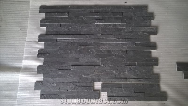 On Sales Z-Clad Dark Grey/Black Slate Decorative Stone